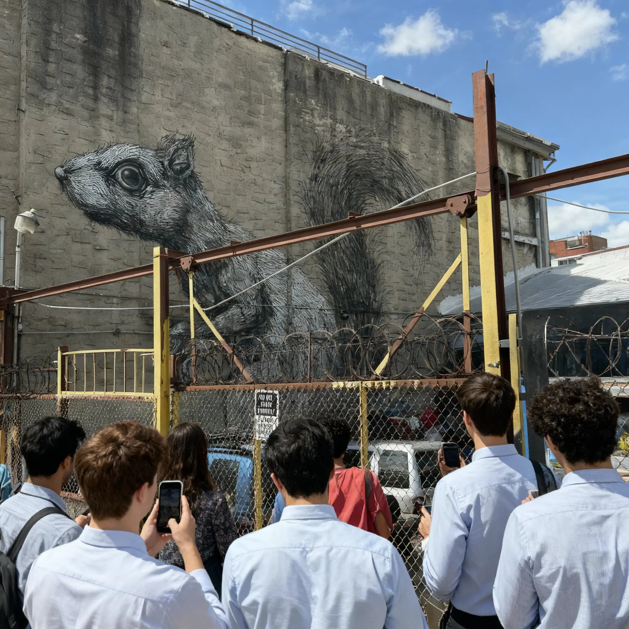Guided Street Art Tour für Teams